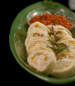 tortilla rolls platter